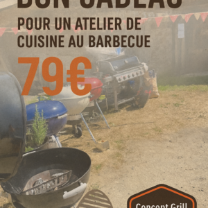 🎁 Bon Cadeau Atelier Barbecue – Valeur 79€ 🎁